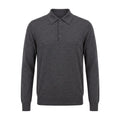 Long Sleeve Merino Wool Polo Shirt